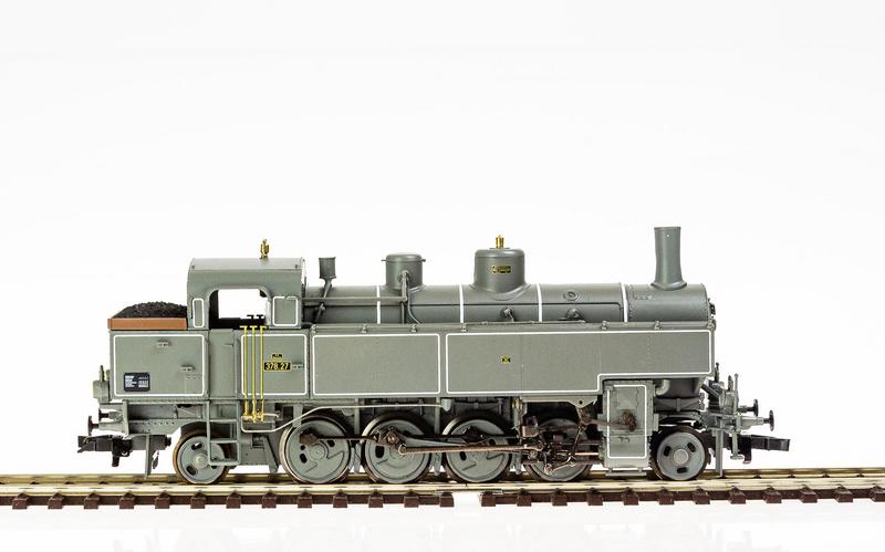 Fotoanstrich, - Rundschlot, 378.27, li131409 Dampflokomotive Liliput Memoba Produktdetail II, Epoche BBÖ Formänderung