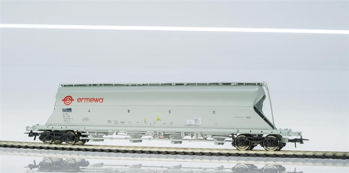Roco HO DB AG RBH 4 achsiger Schüttgutwagen braun 75971 NEU OVP